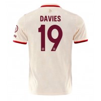 Maglia Calcio Bayern Munich Alphonso Davies #19 Terza Divisa 2024-25 Manica Corta